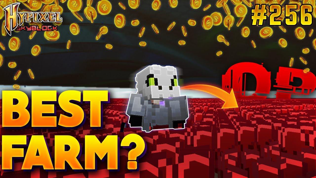 Nether Wart Is Actually The Best Farm Hypixel Skyblock [EP. 256