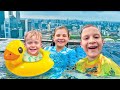 Les vacances en famille de diana et roma  singapour  vlogs de voyage