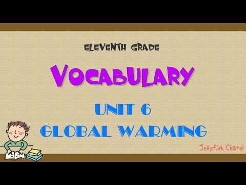 Từ vựng tiếng Anh lớp 11 - Unit 6 Global warming - Chương trình mới