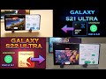 #Galaxy S22 ULTRA VS S21 ULTRA TESTE DE CÂMERA (Sem Cortes) 4K 60 FPS Snapdragon VS Exynos #Samsung