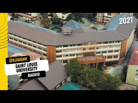 Saint Louis University BAGUIO Campus Tour | Baguio Drone Shots