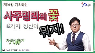 제01강 사주 명리 기초육신편(사주명리의  꽃! 육신의 6가지정신)