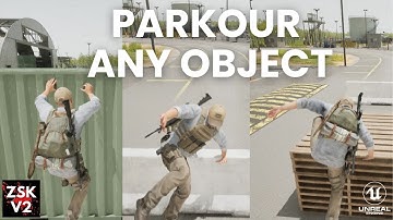 How to traverse any object | GASP | Zombie Shooter Kit v2 | UNREAL ENGINE 5