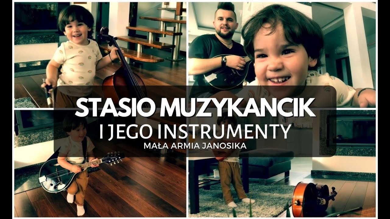 Stasio Muzykancik i Jego instrumenty :)