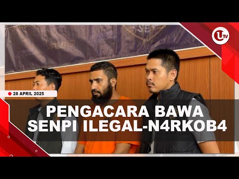 PENGACARA BAWA BERBAGAI S3NPI ILEGAL DAN N4RKOB4 DITANGKAP | U-NEWS
