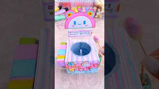 DIY Miniature cotton candy 🍭 stall #shorts #youtubeshorts #diy #miniaturecrafts #miniature