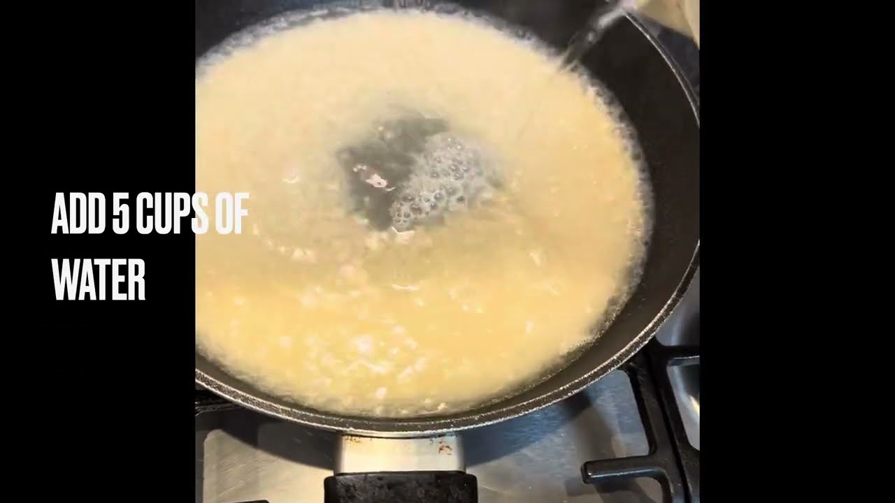 FLUFFY RICE FROM A FRYING PAN