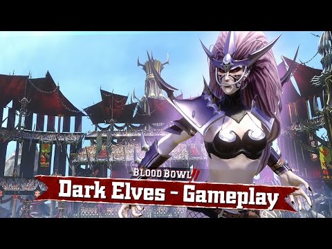 Blood Bowl 2: Dark Elves' Tricks And Treats (Gameplay)