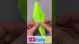 paper grasshopper #paper #crafts #toy