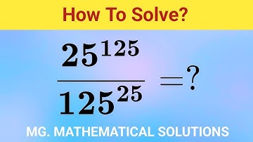 How To Simplify? Exponential Problem | #exponents #exponential #olympiad