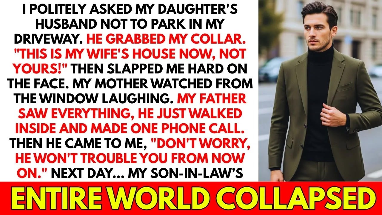 Son In Law Disrespected Me And Said ＂Not Your House Anymore＂ — My Father's Call Destroyed Him