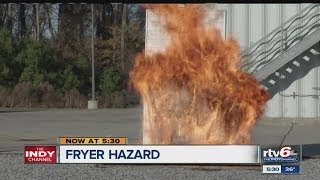 Tips to avoid deep frying-dangers on Thanksgiving
