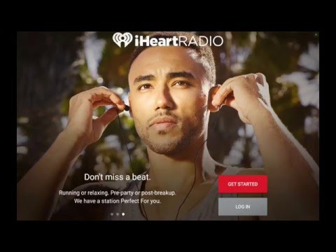 Let's create an iHeartRadio radio account  demo/review