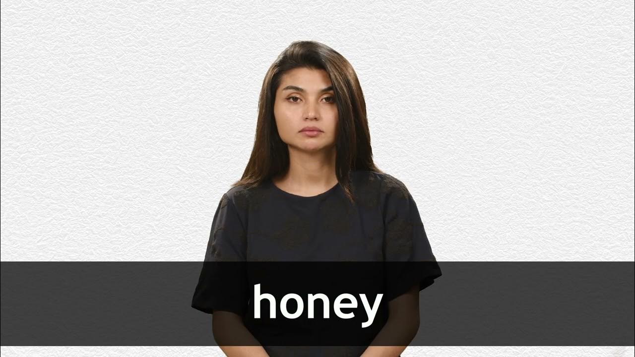 How to pronounce HONEY in American English YouTube