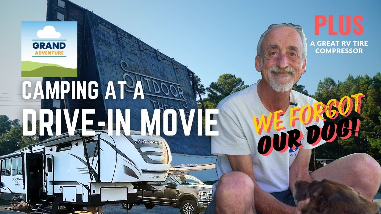 Ep. 381: Camping at a Drive-In Movie | North Carolina RV RVlife Henderson Raleigh Road