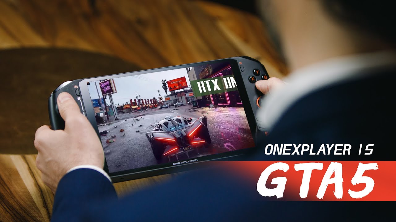 ONEXPLAYER MINI GAME TESTING OF GTA5 - YouTube