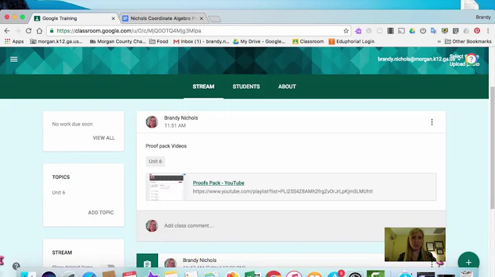 Google Trainer Video Brandy Nichols