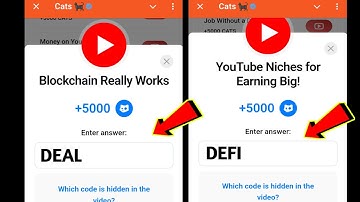 Blockchain Really Works Cats Code | YouTube Niches for Earning Big! cats all video code today