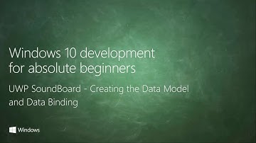 51 UWP SoundBoard - Creating the Data Model and Data Binding