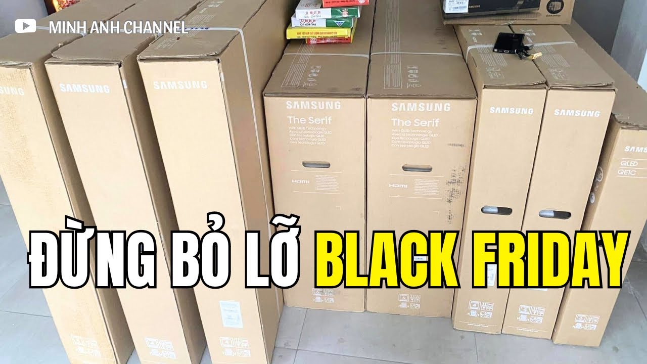 Outline Video Còn 2 Ngày: Top 6 Tivi Samsung LG TCL & Sony HẠ TIỀN TRIỆU cho Black Friday 2024