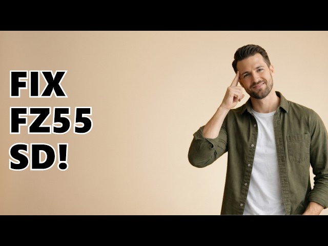 How to fix Kodak Pixpro FZ55 SD card errors? - YouTube
