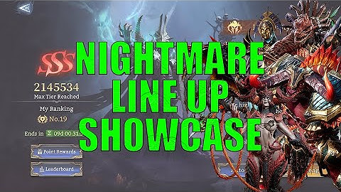 SSS Run with Nightmare Comp | Lord of Styx Codex [Watcher Of Realm]