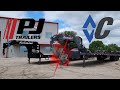 Pj trailers vs diamond c trailers flatbed comparison ly vs fmax