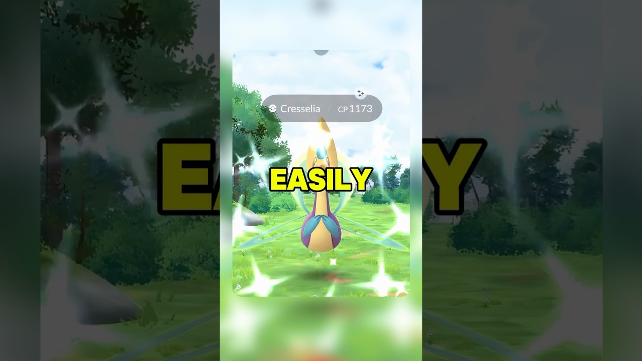 How To EASILY BEAT CRESSELIA In Pokémon GO #pokémongo - YouTube