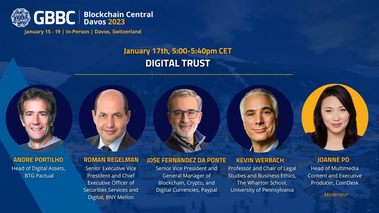 Digital Trust - Blockchain Central Davos 2023