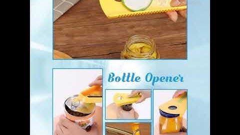 Creative multipurpose bottle jar opener easy grip twist lid quick opening everyday use #STcollection