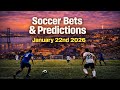 ⚽️EUROPA LEAGUE PICKS, BEST BETS, PROPS💰 1/22/26