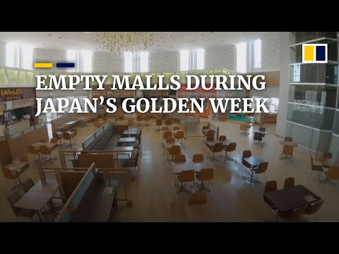 Coronavirus: Pandemic empties schools and malls during Golden Week holiday in Japan