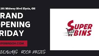 Come to Our Grand Opening!!!  Friday December 3—Location 281 Midway Blvd Elyria, OH 44