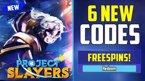 ALL *NEW* WORKING CODES FOR PROJECT SLAYERS 2023 - ROBLOX PROJECT SLAYERS CODES