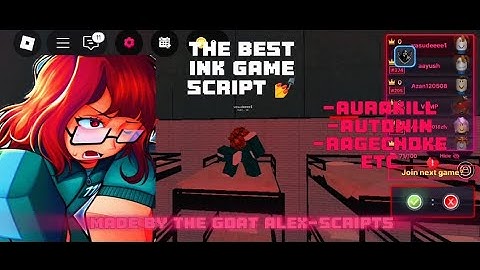 [NEW] BEST FREE INK GAME SCRIPT - God Mode,Auto Choke,Mingle Rage mode,Reach,Hitbox - Roblox Scripts