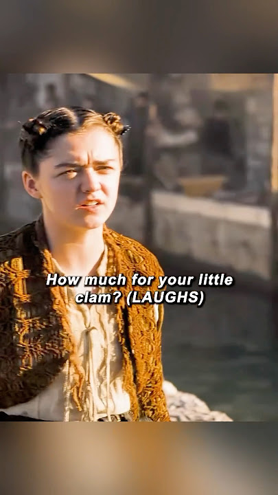 Game of Thrones | Arya Faces a Choice: Kill the Thin Man or Follow Her Own Vengeance Path 🦪🗡️👁️