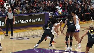 Zia Cooke Exits To Locker Room After Knee Collision In Wnba Debut Wnba On Espn