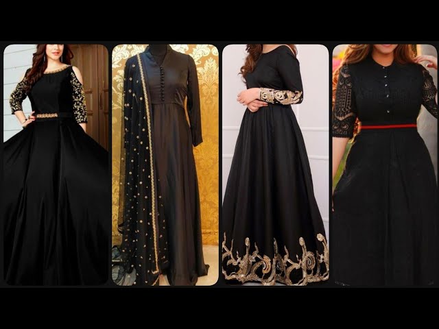 Black Formal Dress Black Long Sleeves Backless by LUXandGLAMOR, $190.00 |  Elegant black prom dresses, Long prom gowns, Prom dresses long