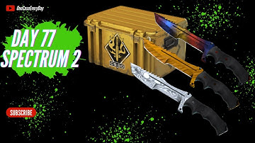 Opening one CS2 case every day until I get a Gold DAY 77