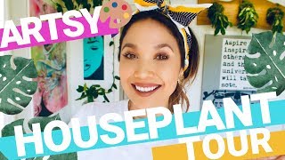 Houseplant and Art Tour! | New Houseplant Tour Spring 2019