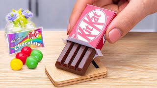 Amazing KITKAT Cake | Best Miniature COLORFUL Chocolate Cake Decorating | Yummy KitKat Cake Dessert