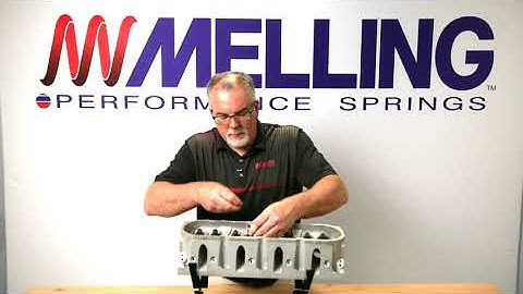 Measuring Engine Valve Spring Installed height by Melling Performance Springs