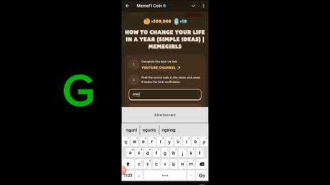 How to Change your Life in a Year (Simple Ideas) MemeFi Free code11