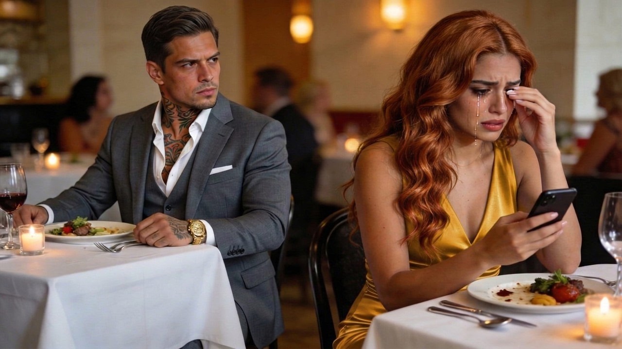 Ein Mafiaboss beobachtet, wie seine arme Magd bei einem 270-Dollar-Date öffentlich gedemütigt wird — doch als er eingreift, verstummt plötzlich das ganze Restaurant.