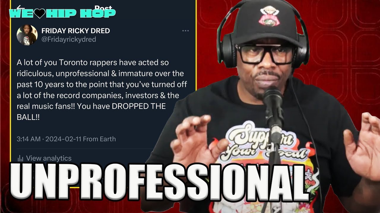 Why Toronto Rappers Are Unprofessional, Immature & Scare Away Fans ...