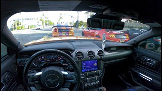 Mustang Gt Premium pov drive (feat socal Shelby’s)