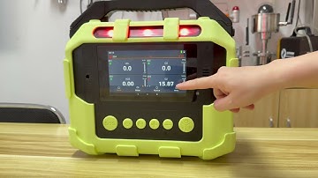 Ptm600-S Portable Intelligent Gas Analyzer for Multi-Gas Detection
