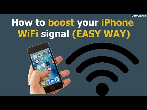 iPhone Wi-Fi 신호를 높이는 방법