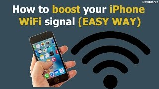 How to boost your iphone wifi or ipod wifi. this is a simple trick
that you can try out. you'll probably get better result than i did.
have very poor wif...