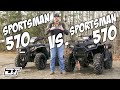 2021 Sportsman 570 vs 2019 Sportsman 570 ATV Comparo